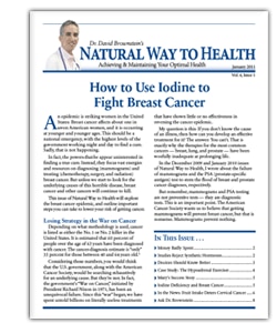 How to Use Iodine to Fight Breast Cancer